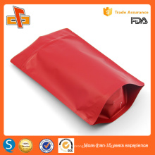 Matt finish food industrial use stand up packaging bag made in China